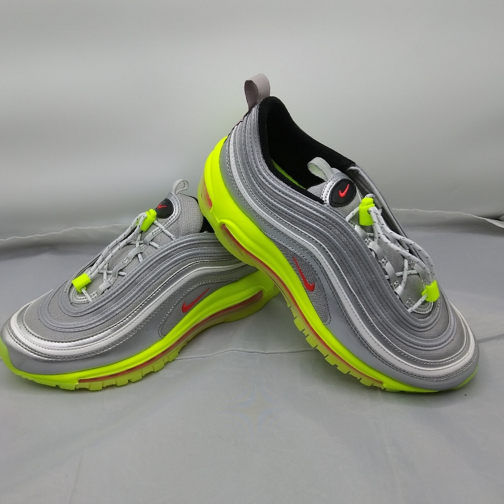 Nike Air Max 97 RFT GS Metallic Silver Volt BQ8437